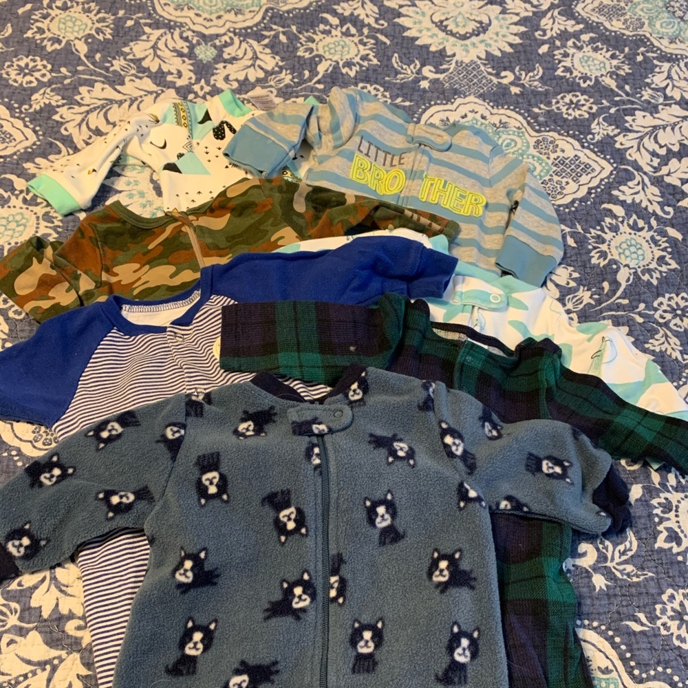 Baby boy PJ lot